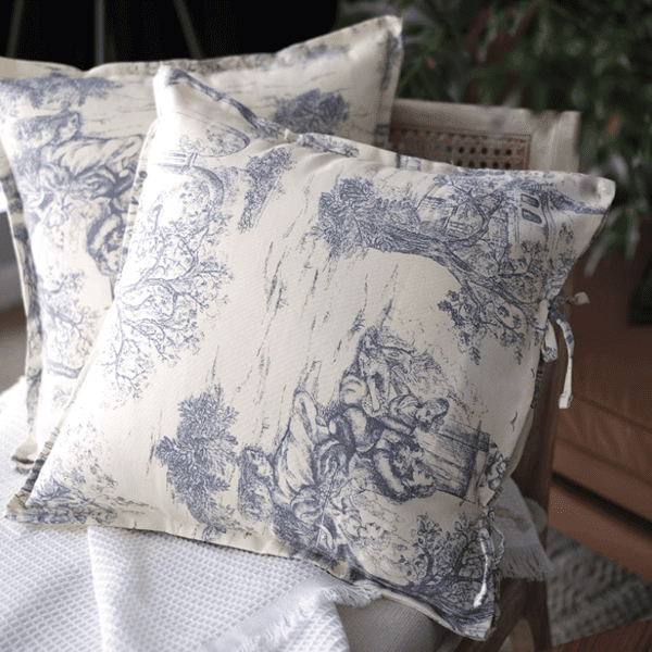 Chinese Porcelain Cushions - Image 3