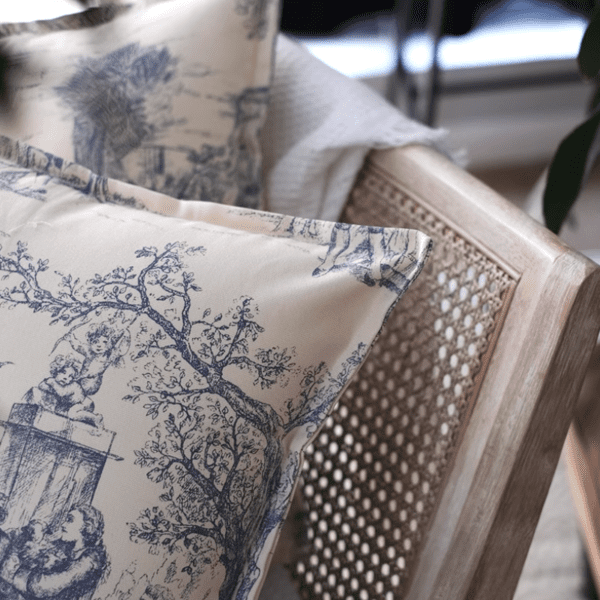 Chinese Porcelain Cushions - Image 4