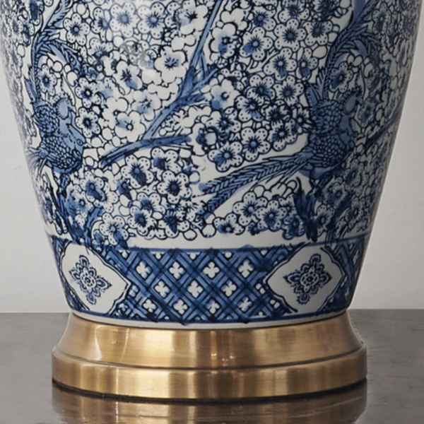 Chinese Porcelain Lamp - Image 4