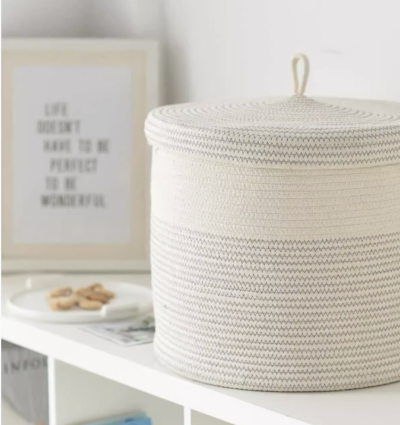 Cotton basket. Shop online at Chinese Whisper.se