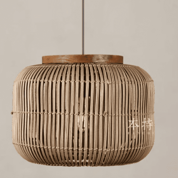 Bamboo ceiling Lamp - Image 4