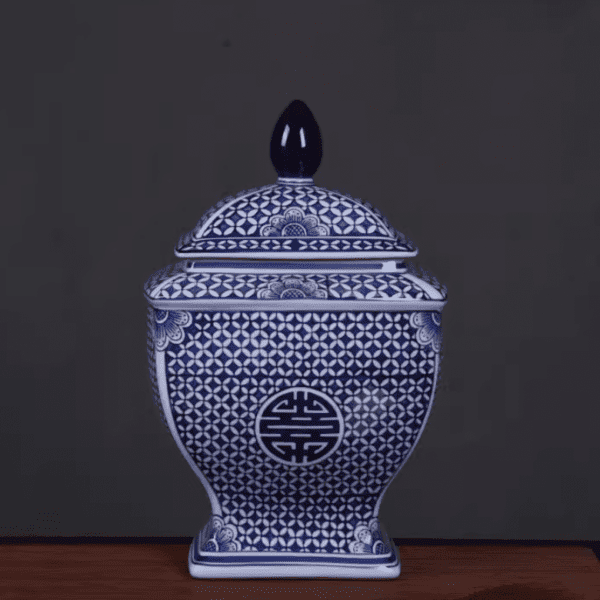 Midnight Blue Ginger jar - Image 2