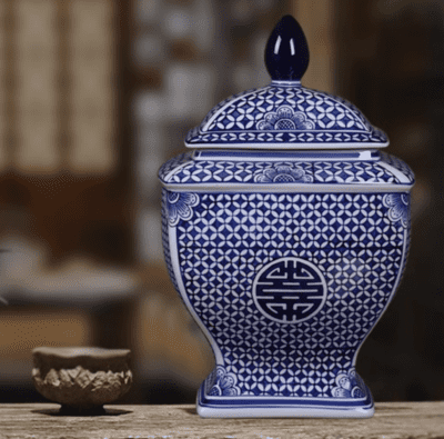 Midnight Blue Ginger jar