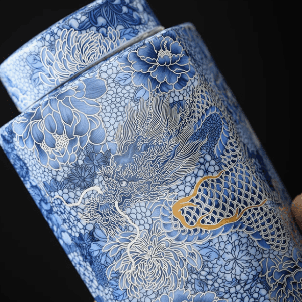 Blue Ginger Jar - Image 2